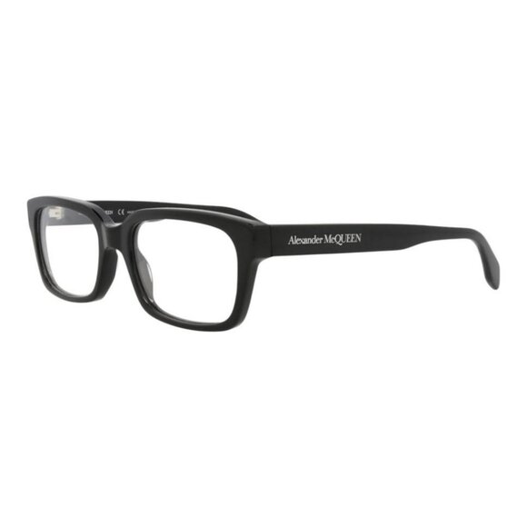 Alexander McQueen Mens Square/Rectangle Black Black Transparent Fashion - Picture 1 of 4